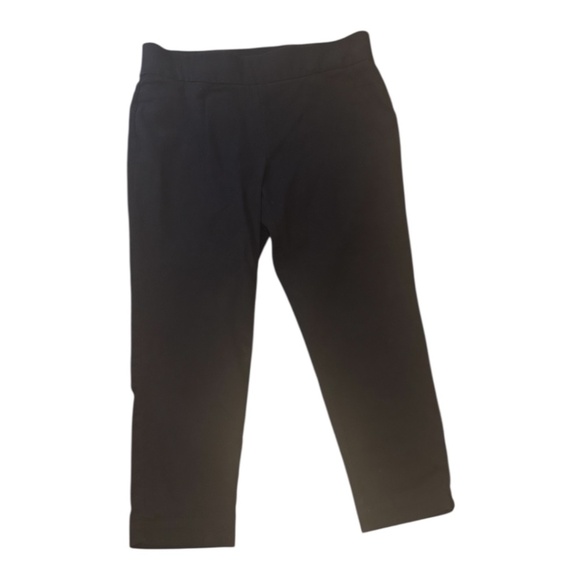 Women's Black Ankle Pants - Picture 2 of 4